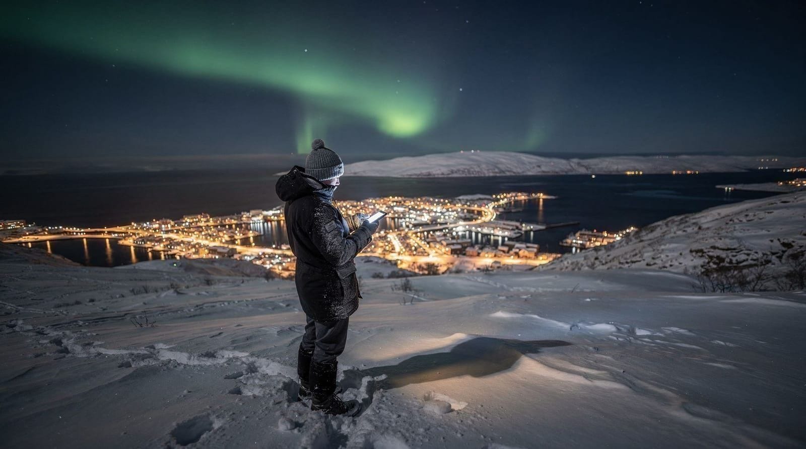 My first aurora hunt: what nobody tells you before you go — A first-person account of chasing the northern lights around Tromsø — the long d