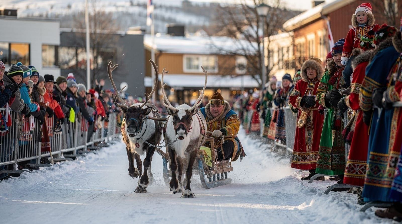 Reindeer racing in Tromsø: what the festival is actually like — The reindeer racing festival on Tromsø's main street is chaotic, photogenic, and