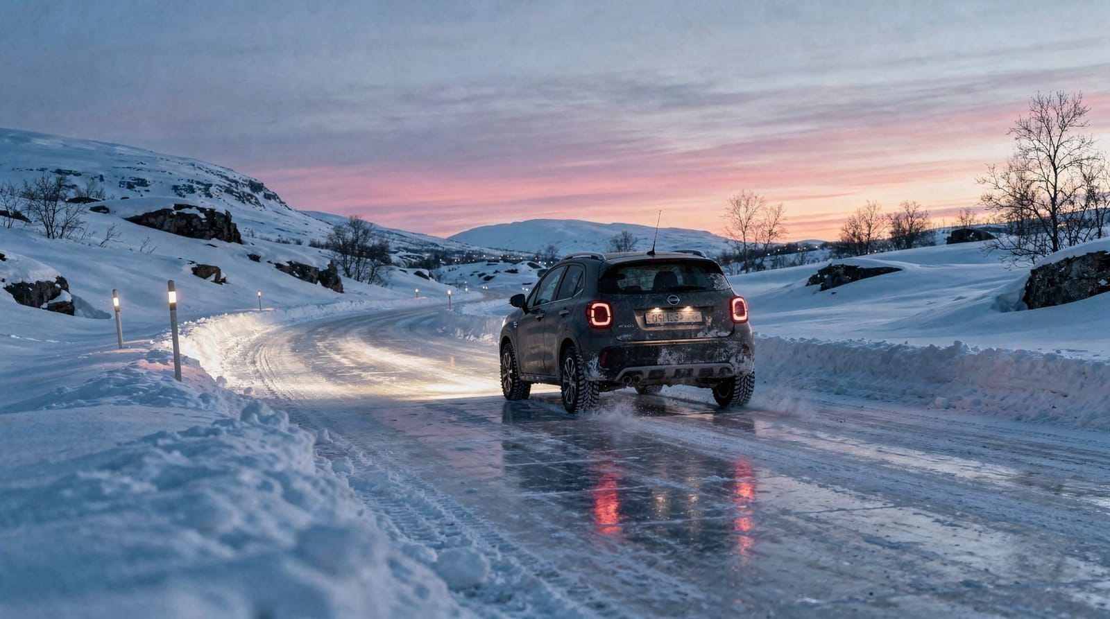 Winter driving in Arctic Norway: what nobody tells you before you rent — Renting a car in Arctic Norway in winter is not like driving at home. Ice roads,
