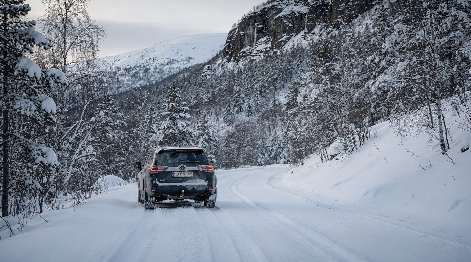 Car rental and winter driving in Tromsø — the honest guide — Renting a car and driving in Arctic Tromsø in 2026. Studded tyres, ice roads, mo