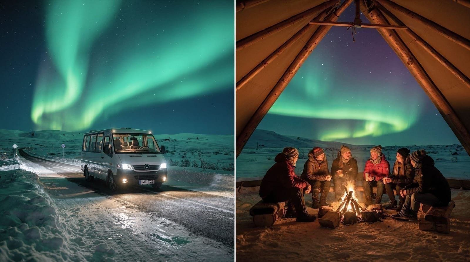 Chasing aurora vs. camping for aurora in Tromsø — which approach wins? — Should you chase aurora by driving or camp in one spot? Tromsø's two strategies 
