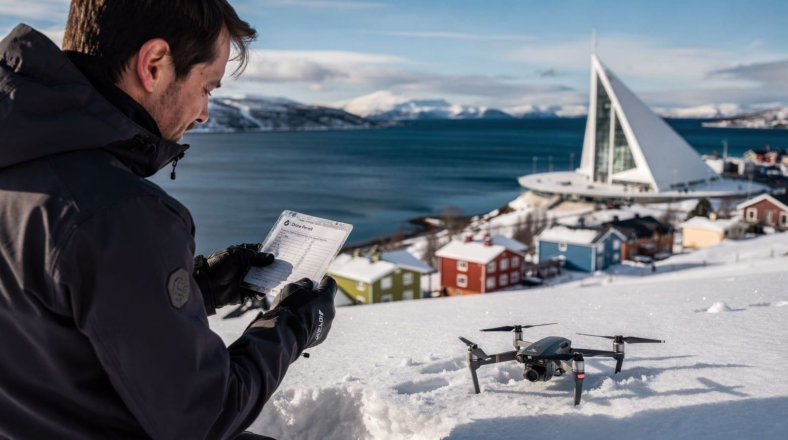Drone rules in Norway for Tromsø visitors — Can you fly a drone in Tromsø? Norwegian drone law explained — registration, air