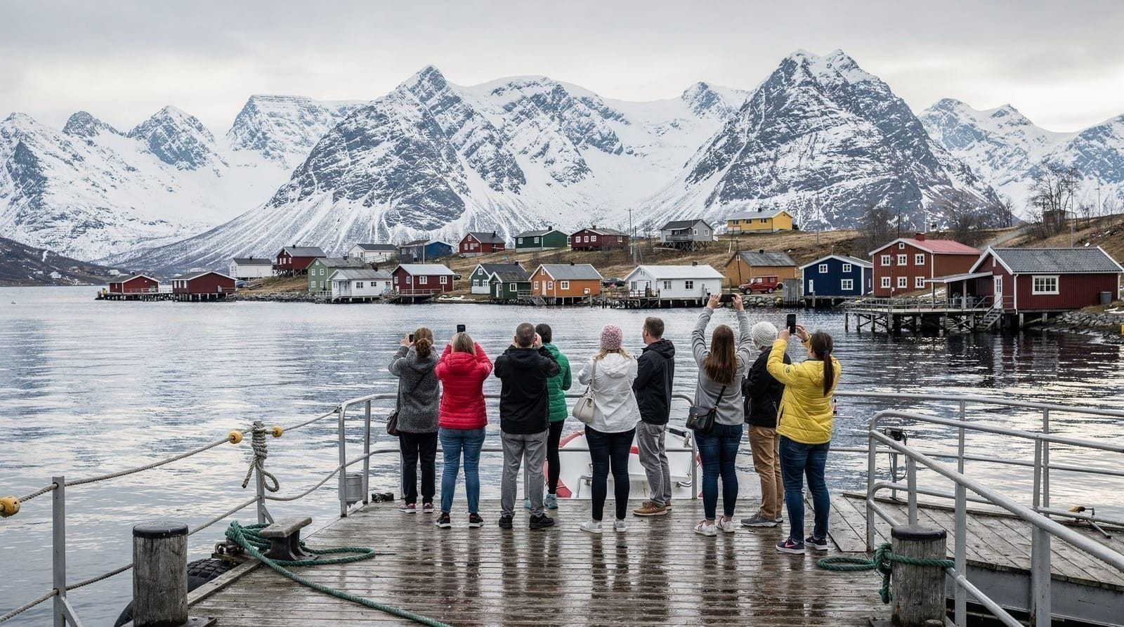 Lyngen Alps day trip from Tromsø — Lyngen Alps day trip from Tromsø — 1.5–2h drive, glacier views, snowmobiling, wh