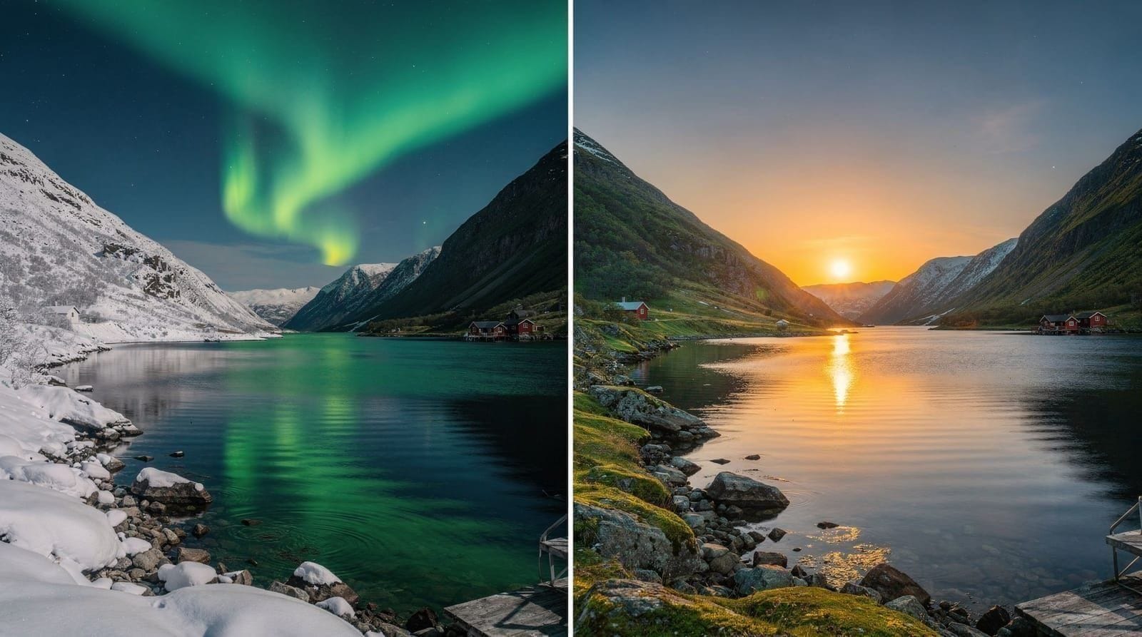Summer vs. winter in Tromsø — which season is right for you? — Winter Tromsø means aurora and dog sledding; summer means midnight sun and hikin