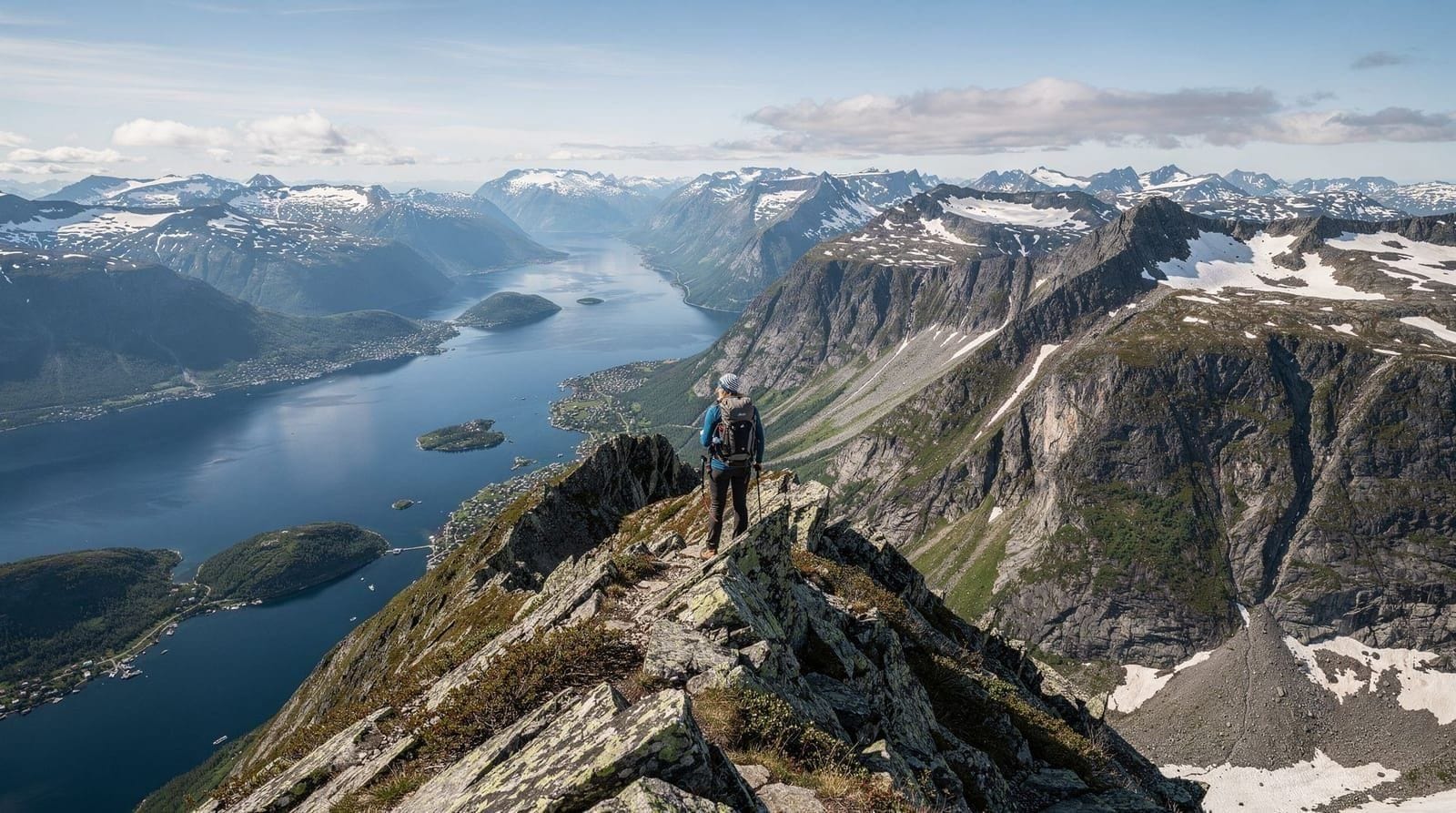 Tromsdalstinden hike — guide to Tromsø's highest accessible summit — Complete guide to hiking Tromsdalstinden (1238 m) from Tromsø — trailhead, route
