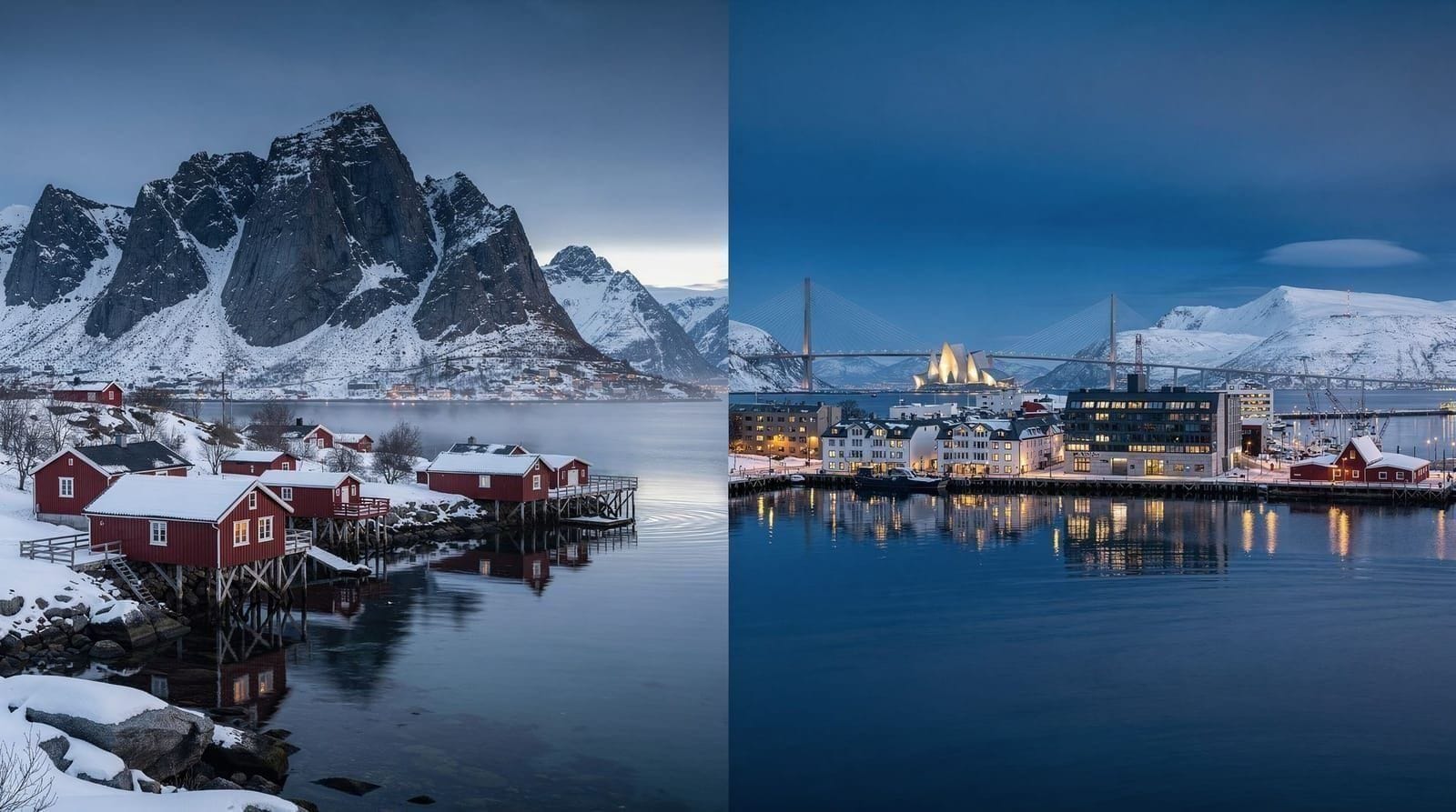 Tromsø vs Lofoten — which should you visit? — Honest comparison of Tromsø vs Lofoten Islands for 2026. Aurora, scenery, wildli