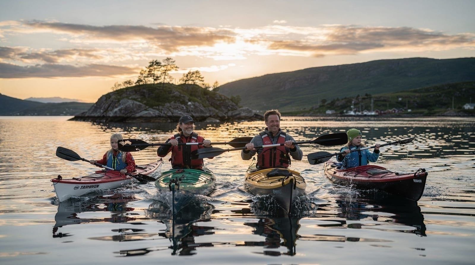 Tromsø with kids in summer — midnight sun, kayaking, and what to expect — Family guide to Tromsø in summer. Midnight sun activities for children, kayaking