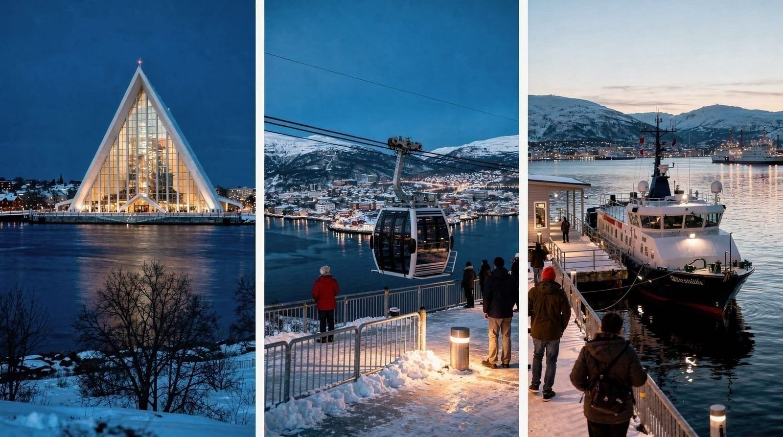 Tromsø 2-day stopover itinerary — 2 days — easy — mid-range